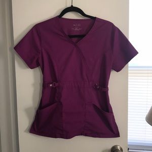 Cherokee Luxe Scrub Top